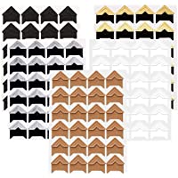 Fotos de montaje de fotos- esquinas autoadhesivas para dormitorio- álbum de fotos- 120 unidades- 5 colores